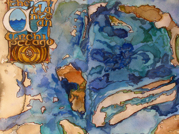 The Atlantean Archipelago painting