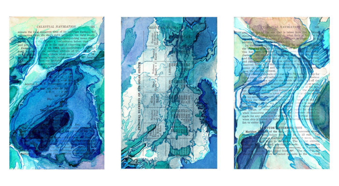 Celestial Navigation Triptych